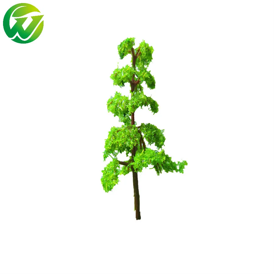 2018 Hot 20 Pcs Plastic Mid Green Model Trees For N Z Scale Layout Garden Pack Street New