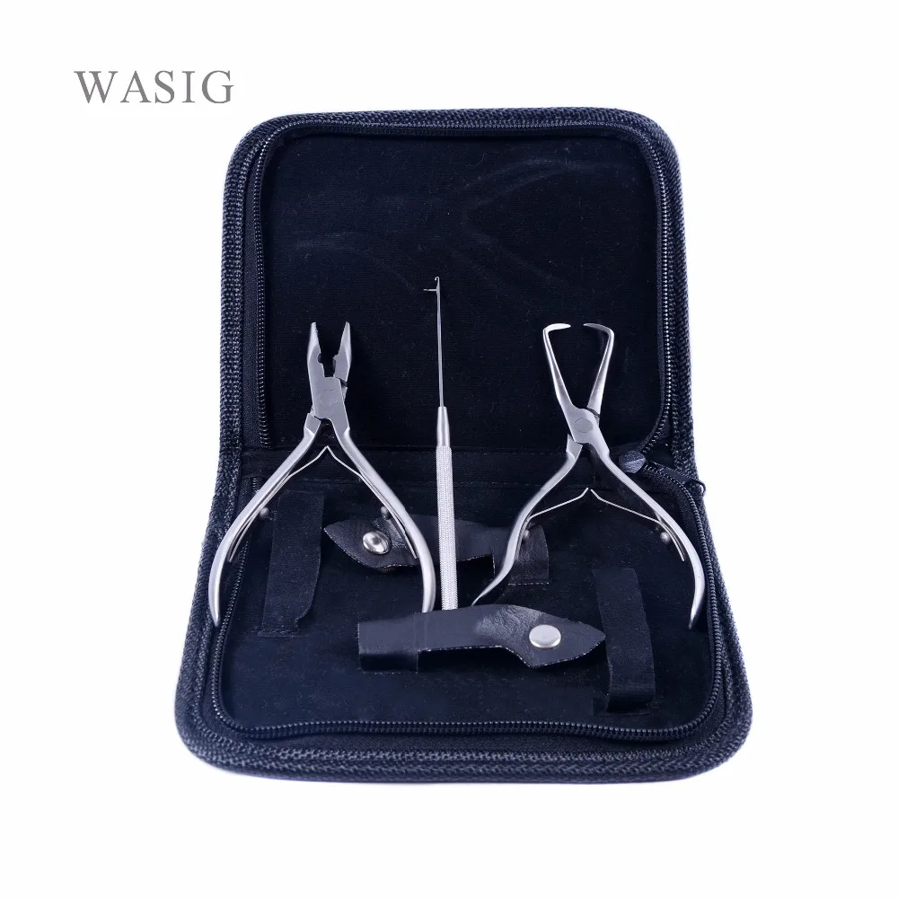 Wholesale Stainless Steel Plier kit Set Hair Extension Tool Set Hair Extension Pliers Set