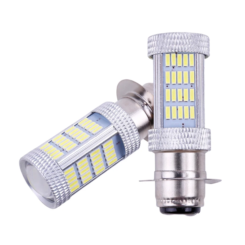 1pc H6M H4 P15D BA20D 33SMD LED 6000K Motorcycle Headlight Scooter Light Super Bright Light lamp Moto Accessories Moto DRL Light