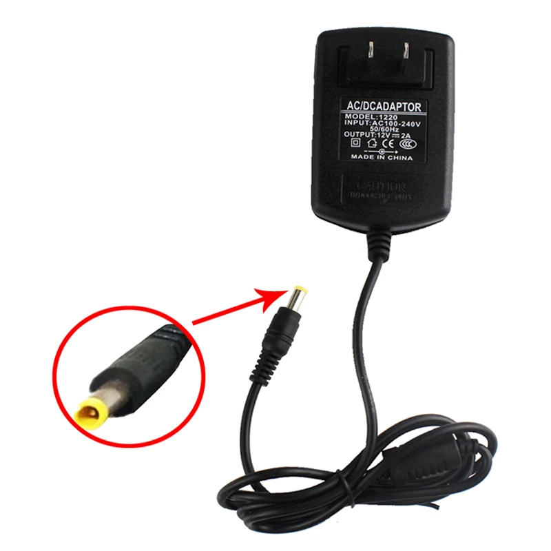 

12V 1.5A-2A 5.5*3.0mm with pin AC DC Adapter Power For Sony BDP-BX120 BDP-BX320 BDP-BX520 Blu-Ray Disc Player