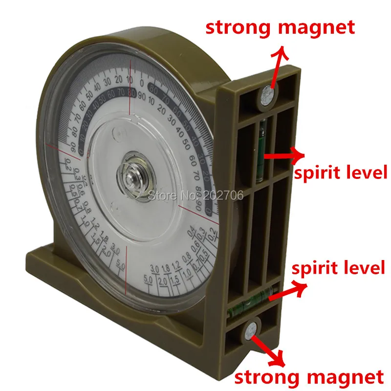 angle finder with magnetic base Magnetic Angle Locator Angle Finder Protractor level Slope Locator designed perfect for plumbing