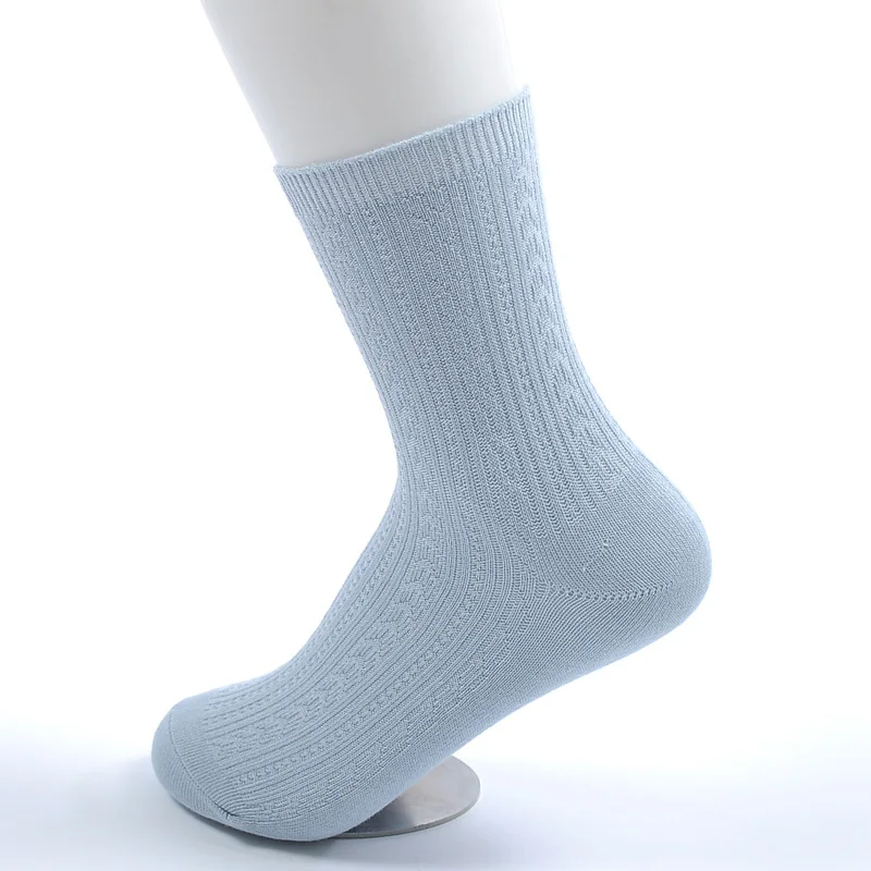 Neue Frühling Herbst neue junge Mädchen Mode Süßigkeiten feste Socken weibliche Mädchen Teenager Bambus Socke 6 Paar Direkt vertrieb 6 Farben