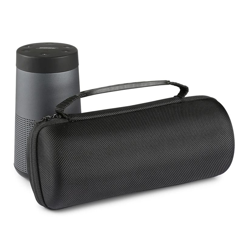 Newest EVA Hard Travel Box Case for Bose Soundlink Revolve Bluetooth Speaker Carry Pouch Bag Cover Extra Space For Plug&Cable