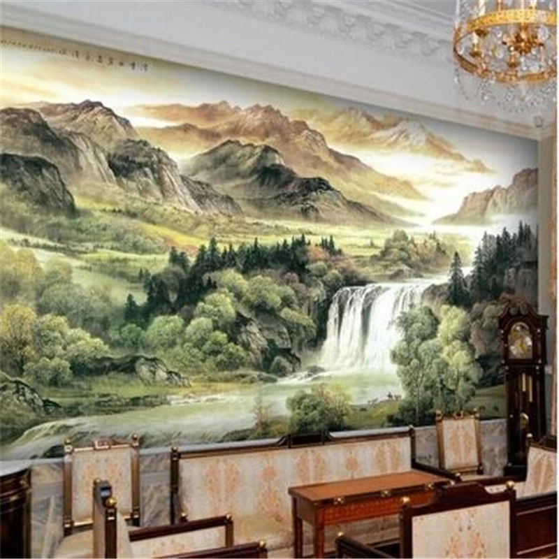 beibehang Fashion European Style silk cloth wall paper tv wallpaper suitable for bedroom living room TV setting papel de parede