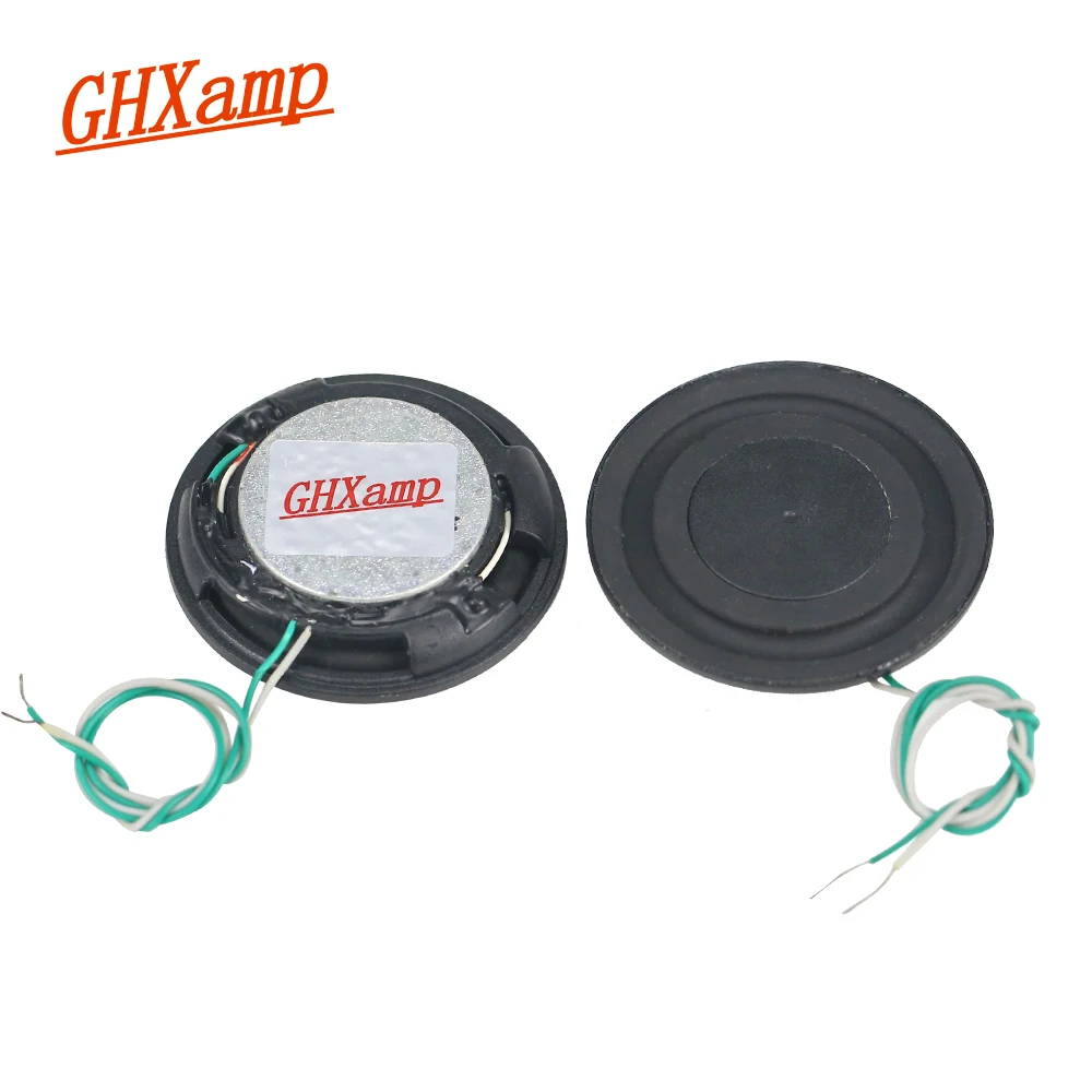 GHXAMP 1.5 inch 8OHM 6W Full Range Ultra-thin Speaker Unit Desktop Bass Vibration Diaphragm 2PCS