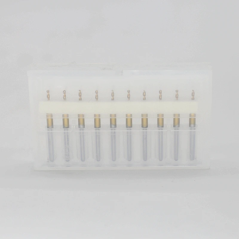 Hangxin 1.0mm 카바이드 pcb 드릴 10 pcs 금속 밀링, 악기 추출기, cnc 라우터 목공 도구, dremel 액세서리