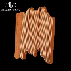 10Pcs/Lot Nail File 120/180 tools cuticle remover callus polish Cuticle Remover Buffers Slim Crescent