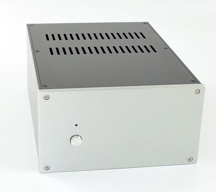 

WA124 Full Aluminum chassis/Pre-amplifier chassis/DAC chassis/amplifier enclosure/case/ amp chassis /Box (220*121*308mm)