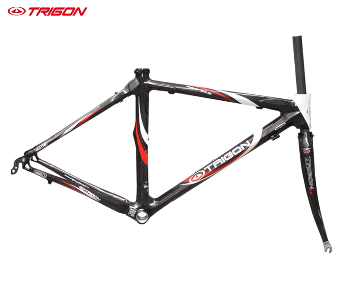 TRIGON  RQC913 carbon fiber ultra light 700c road bike bicycle frame frameset carbon frame include seatpost seat post