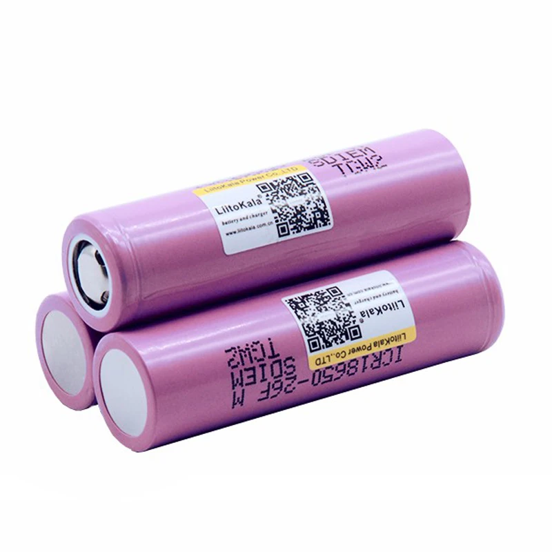 LiitoKala 3.7V 18650 2600mAh akumulatory akumulator ICR18650-26FM akumulator litowy do akumulatorów latarki