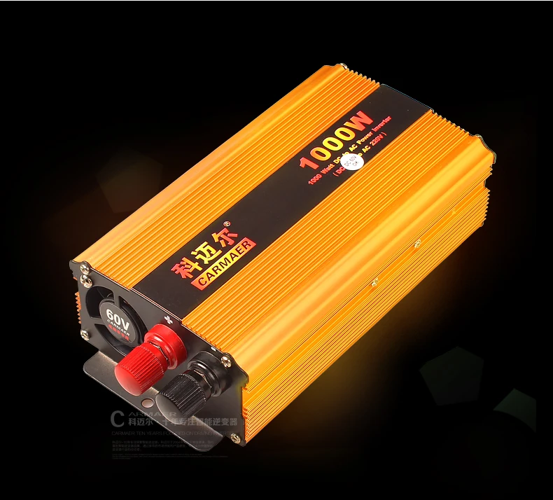 

Free Shipping 1000W DC 60V to AC 220V crocodile clip + E bike Connection line USB Power Inverter Converter Transformer Power