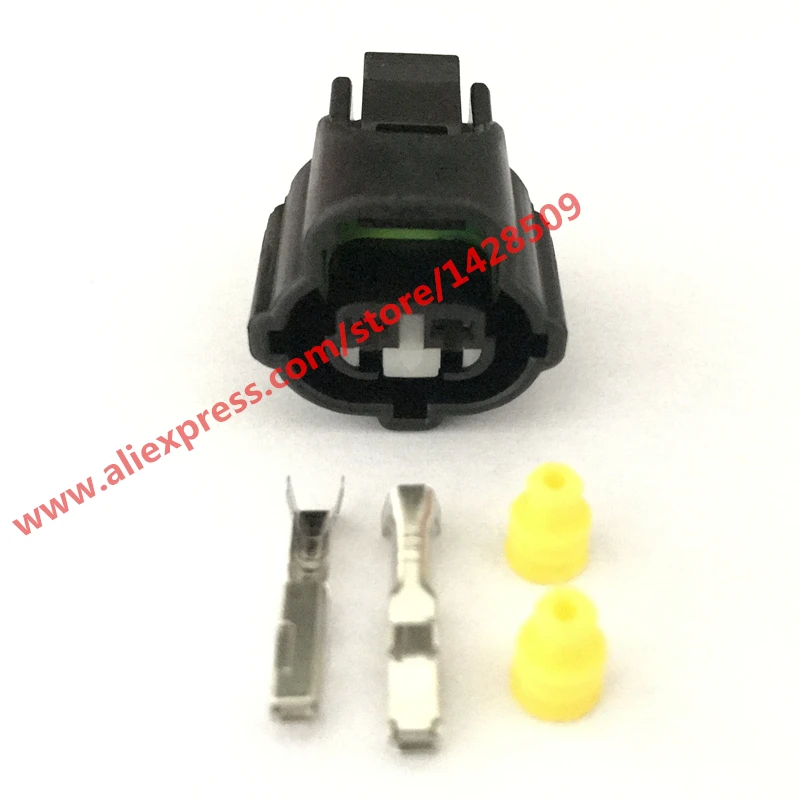 1 Set 2 Pin Female 90980-11025 Auto Plug For Honda K Series RV Toyota 2JZ IAT VVTi Connector IAT Sensor 1JZ-GTE 2JZ-GTE