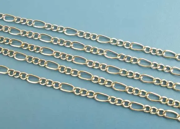 

Free shipping!!!!50M/ DIY jewelry findings-Silver Tone Link Chains Findings