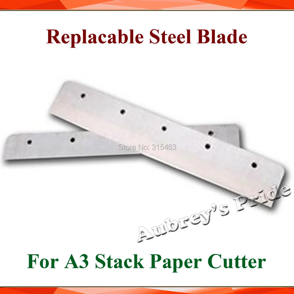 Replaced Steel Blade for Heavy Duty A3 Size Stack Paper Ream Guillotine Cutter Tool Parts