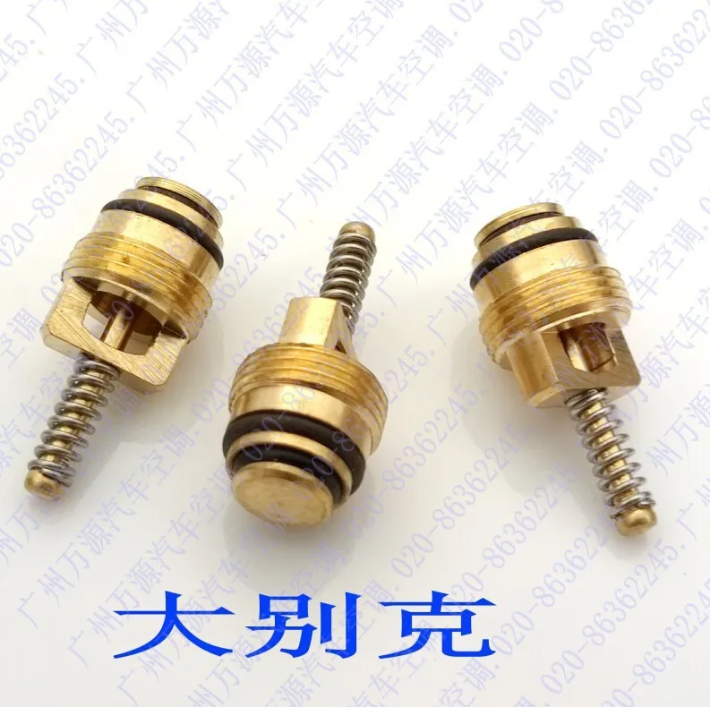 31pcs Automotive ac valve cores/high and low pressure refrigerant pipe nozzle valve needle/removable valve core repair tool