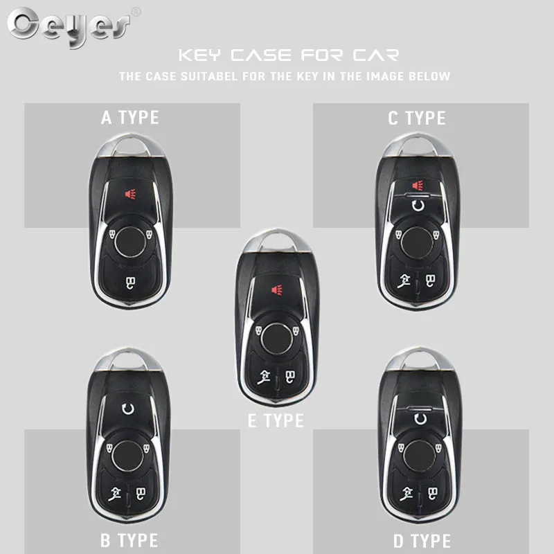 Ceyes Car Styling Auto Protection Key Shell Case For Opel Astra Buick Encore Envision Carbon Fiber Cover Accessories Car-Styling