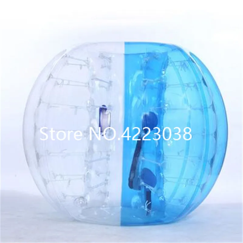 Darmowa wysyłka 0.8mm TPU 1.5m nadmuchiwana piłka Zorb Bubble piłka nożna, piłka zderzaka, Bubble Football