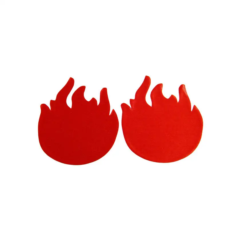 Sexy experience 50 pairs (100Pcs)  flame Pasties Nipple Covers sexy Breast Pasties