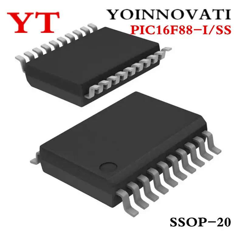 

10pcs PIC16F88 PIC16F88-I PIC16F88-I/SS FLASH 20SSOP IC