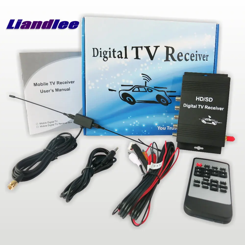 Model M-488X ATSC For South Korea Car Digital TV Receiver D-TV Mobile HD Turner Box Suitable For Driving or Home