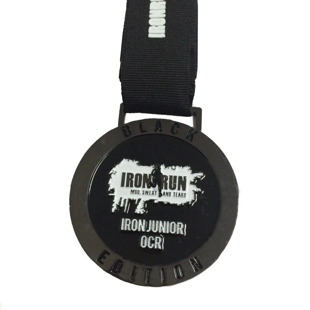 Customized Oone Side Medal in 50mm Diameter Made in gold/silver/bronze Finish Sport Medal