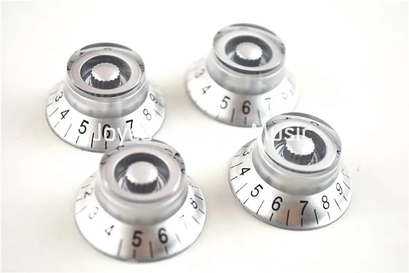 Niko 1 Set of 4pcs Silver Electric Guitar Knobs For LP SG Style Electric Guitar Free Shipping Wholesales