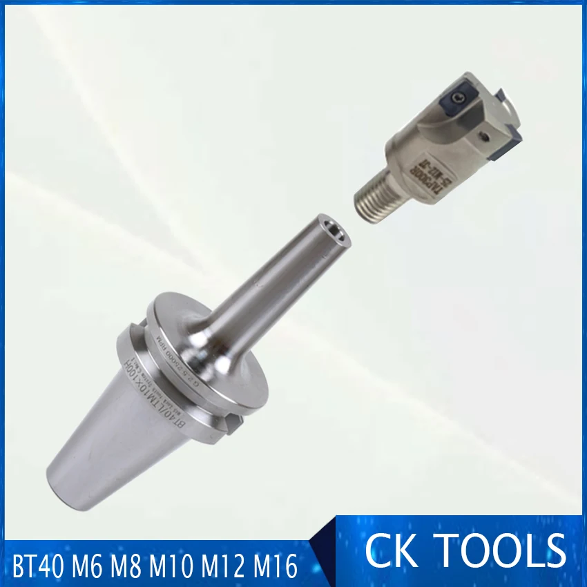 

Good quality and ISO standard BT30 BT40 M6 M8 M10 M12 M16 100MM quickly tool holder