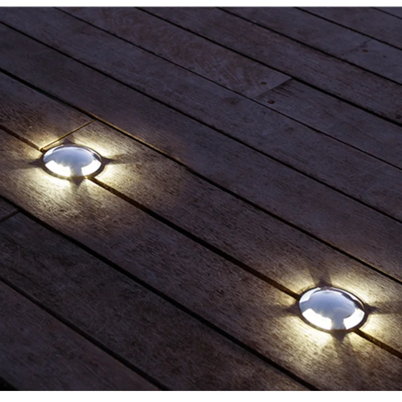 Spot lumineux LED encastrable dans le sol, imperméable conforme à la norme IP68, éclairage d\'extérieur, luminaire de paysage, idéal pour un jardin,