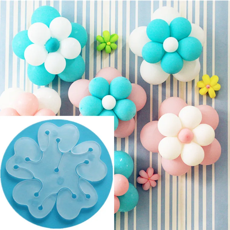 

NEW 10pcs Flower Balloons Decoration Accessories Plum Clip Practical Birthday wedding party Plastic Clip Globos balloon