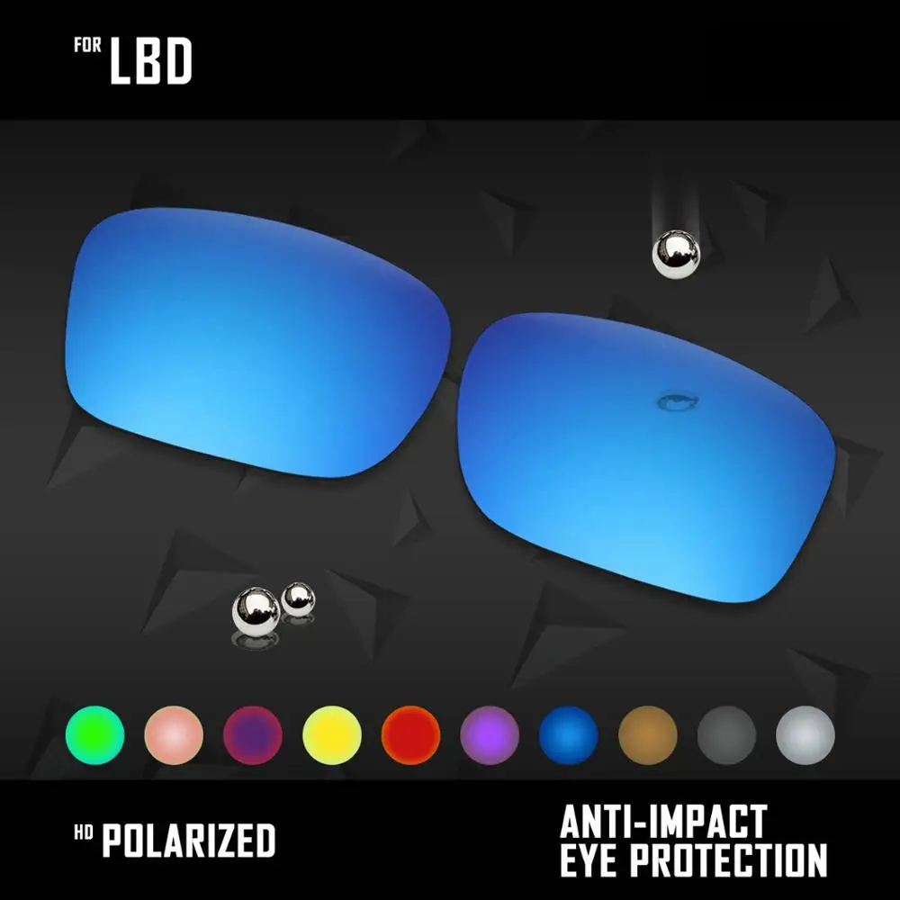 OOWLIT Linsen Ersatz Für Oakley LBD Sonnenbrille Polarisierte-Multi Farben