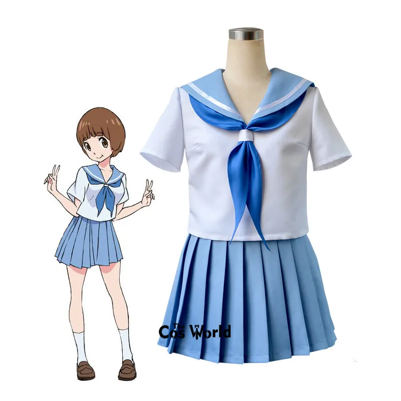 KILL la KILL Mankanshoku Mako Tops Dress Sailor Suit Uniform Outfits Anime Customize Cosplay Costumes