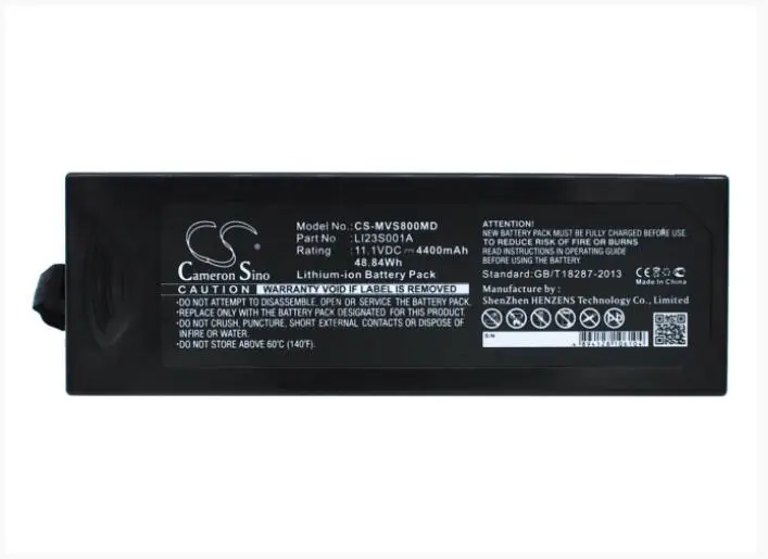 cameron sino 4400mah battery for MINDRAY PM7000 PM8000 VS800 VS-800 WATO EX20 WATO EX-20 WATO EX25 WATO EX-25 WATO EX30