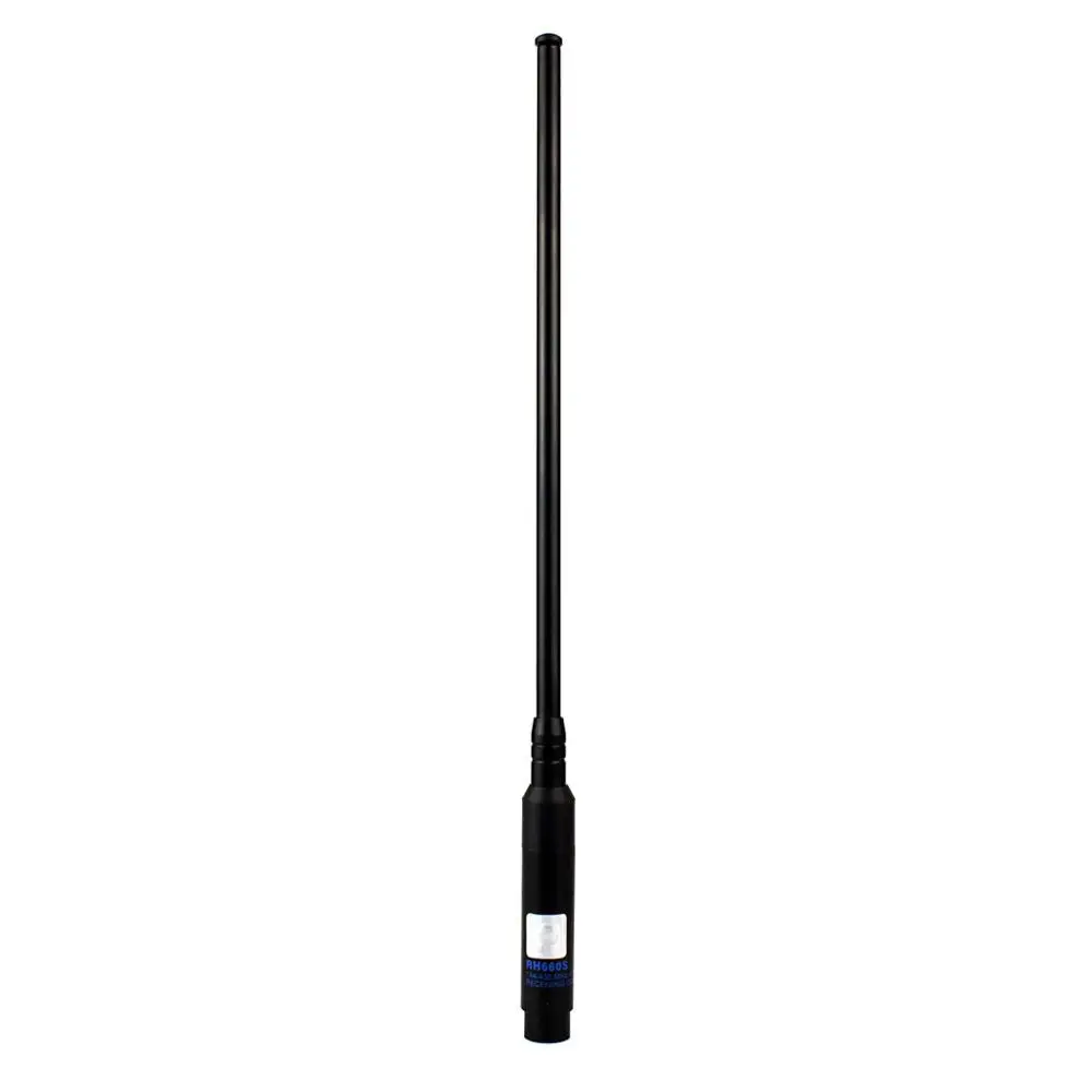 5pcs RH-660S Dual Band VHF/UHF144/430MHz SMA-M Telescopic Antenna for Harvest YAESU