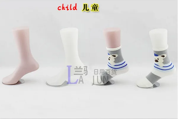 Free Shipping!!New Style Fashionable Plastic Child Feet Mannequin Foot Model New ArrivalTop Quality