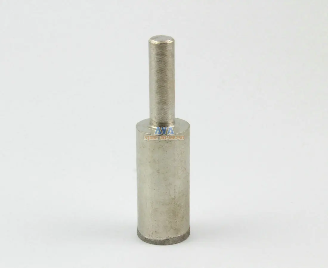 3 Pcs 13mm Diamond Mounted Point Spherical Concave Head Grinding Bit Grit 600