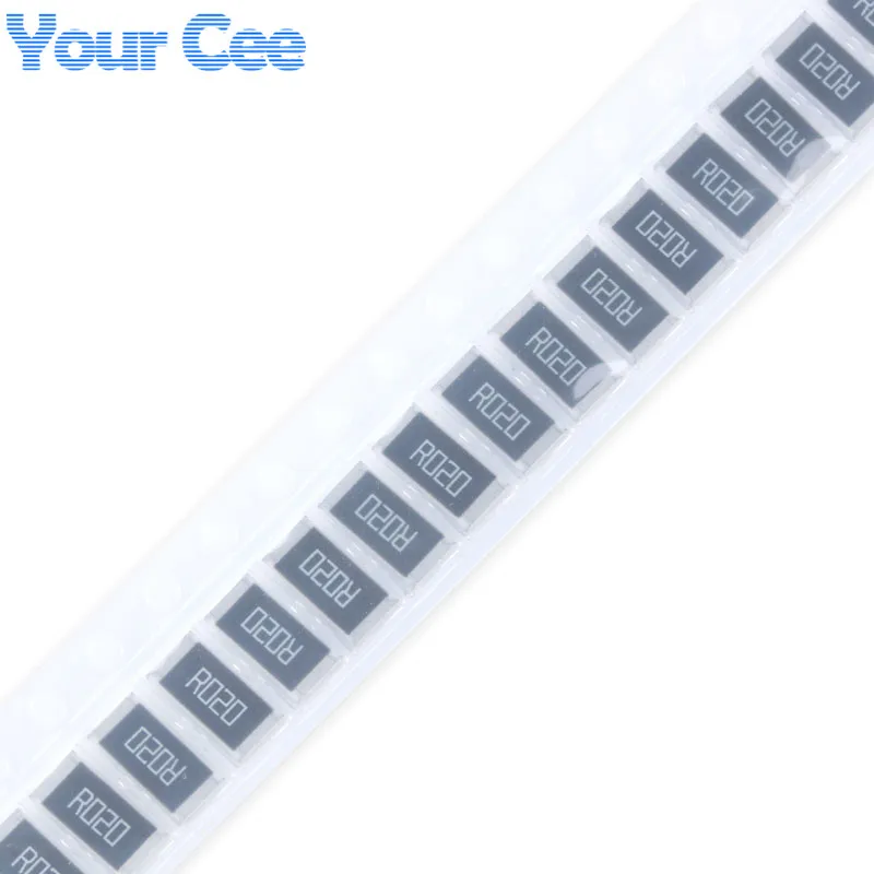 100pcs/10pcs 0.02ohm 2512 SMD Resistor 1W 0.02 ohm 0.02R R020 1% Chip Resistance High Precision