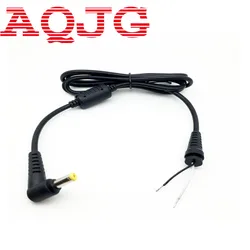 5.5x1.7mm 5.5*1.7mm DC Power Charger Plug Cable Connector 90 Right Angle Cord for Acer Laptop Adapter