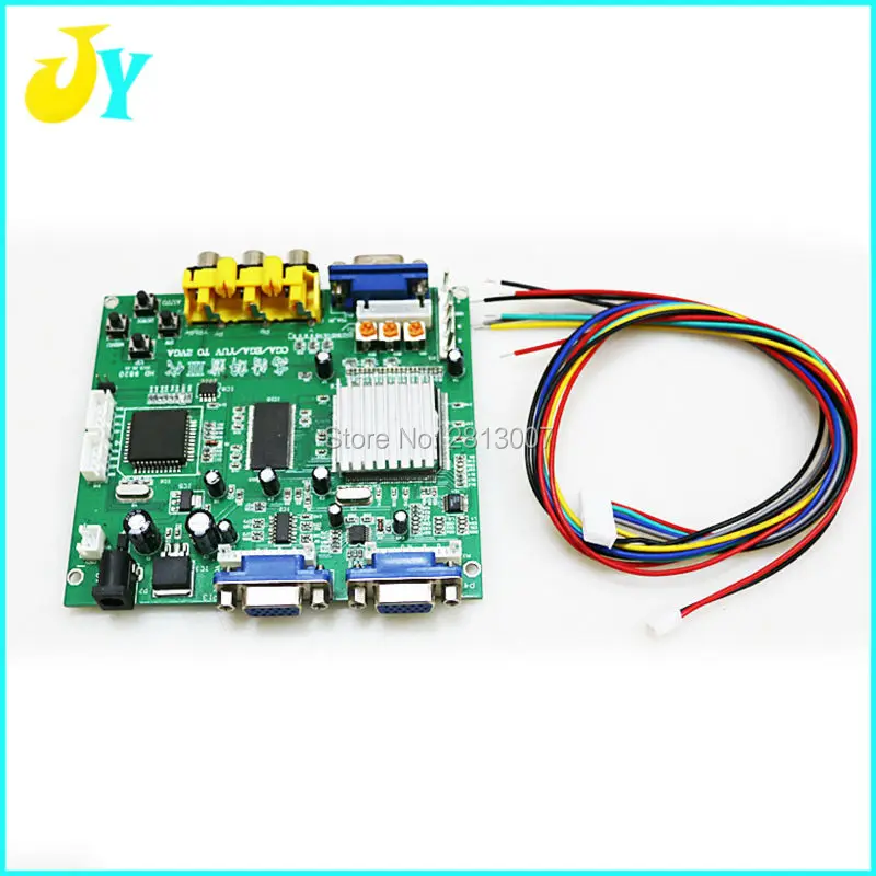 

Portable Genuine GBS-8220 V3.0 High Definition CGA / EGA / YUV to VGA (2 * VGA) Arcade Game Video Converter Board