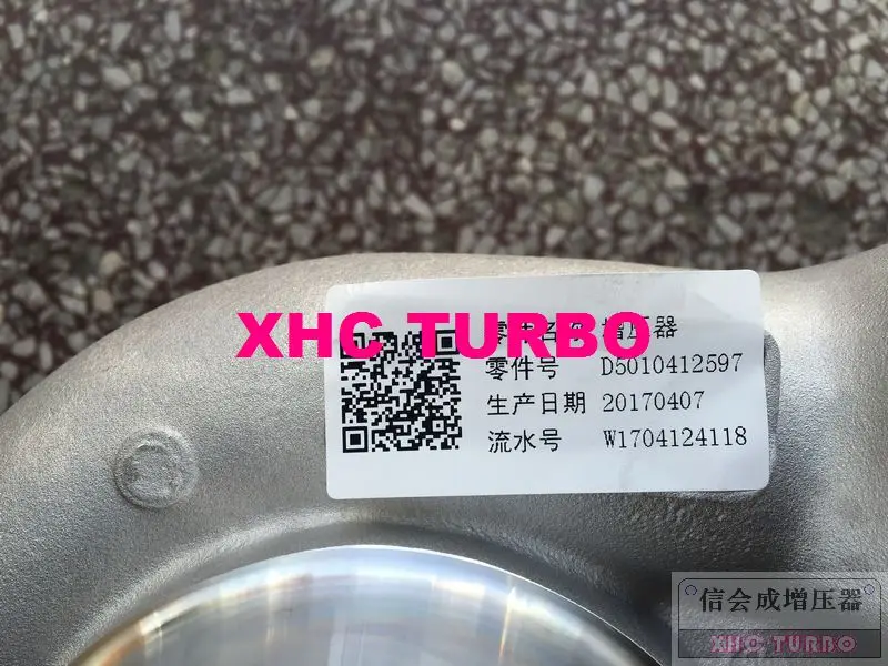 NEW GENUINE  HX50 D5010412597 4051204 4051205 Turbo Turbocharger for Dongfeng RENAULT DCi11 11.1L 309KW/420HP