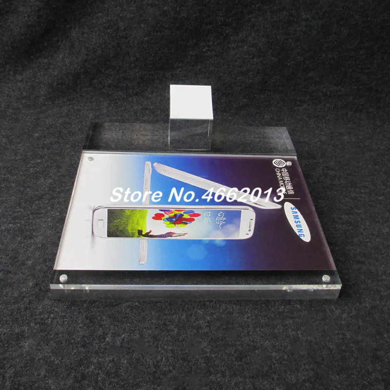 14pcs/lot 2019 new arrival smarthphone holder for retail display acrylic cellphone display stand