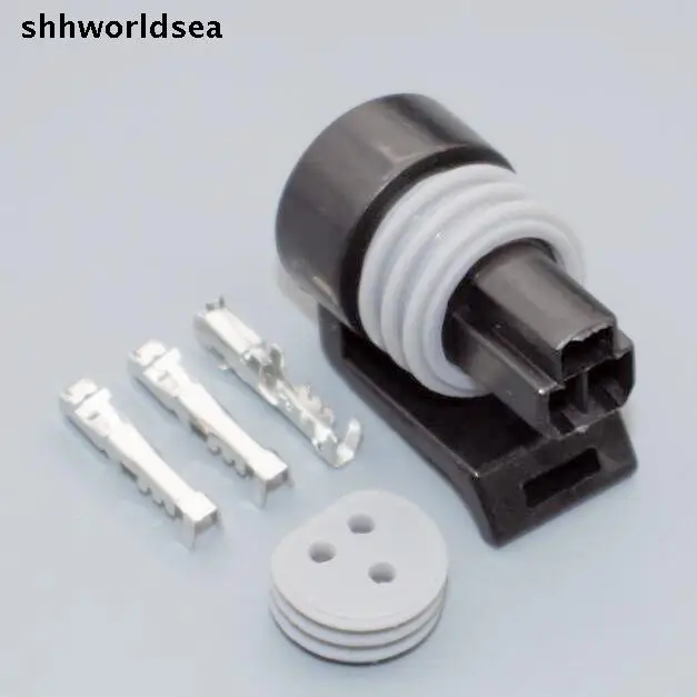 shhworldsea 100sets universal Packard P2S Sensor /Throttle Position Sensor TPS Connector 3 way 12110192/12065287