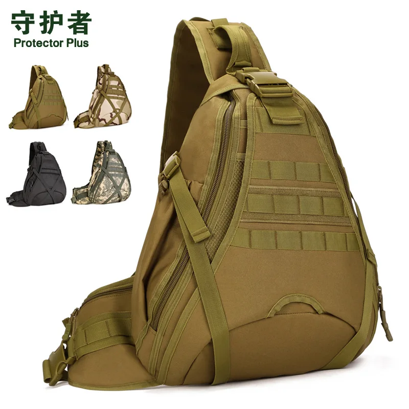 

50CM Very Large capacity Single Strap backpack shoulder bag tactical 14-inch laptop chest pack riding mountaineering A3174