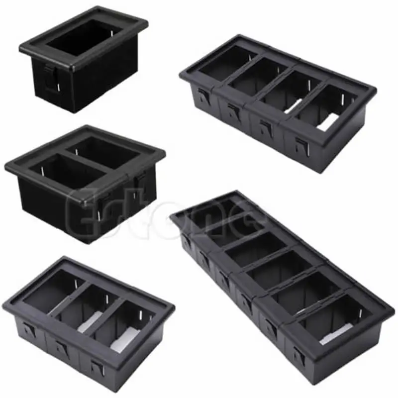 Car Boat Rocker Switch Clip Panel Patrol Holder Housing For ARB Carling 6 types Drop shipping