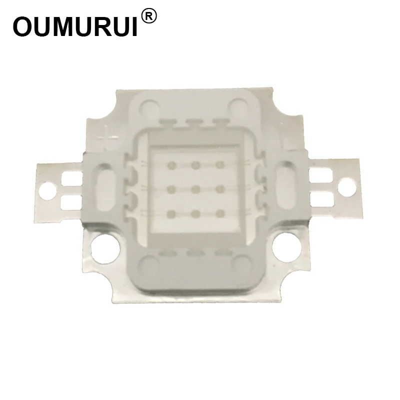 10pcs 10W/20W/30W/50W/100W LED COB  CHIP Blue High Power Lamp Blue 460-465nm floodlight Chips