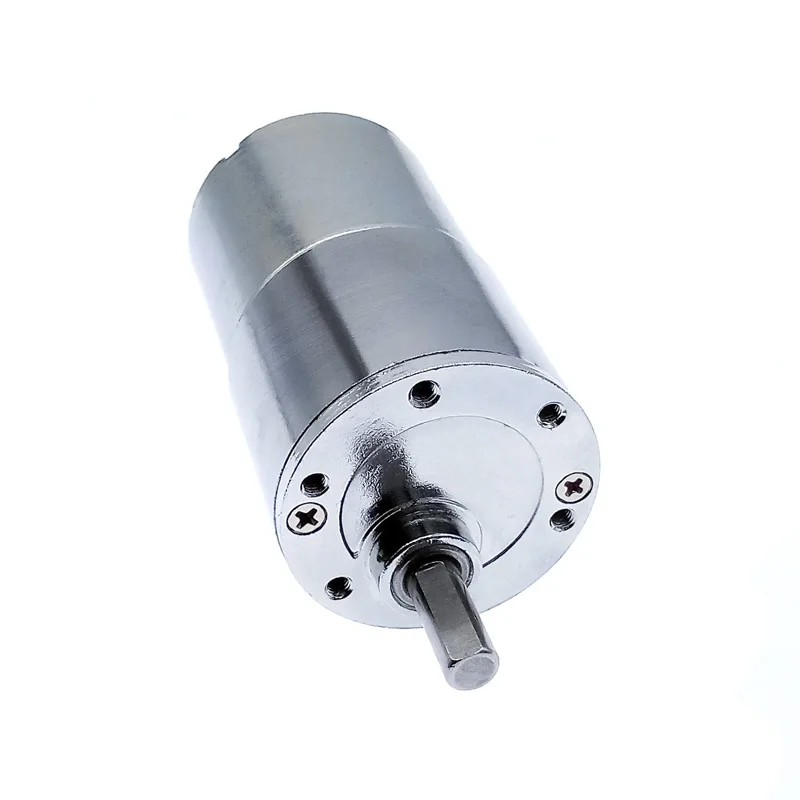 GB37RG 12VDC 2/5/10/15/20/30/40/60/87/100/120/50/200/300/400/500/550/600/1000RPM silnik z przekładnią 37mm wyjście wału mimośrodowego