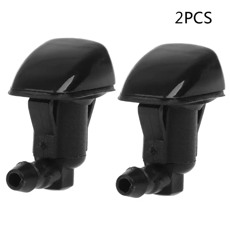 2 Pcs Auto Car Windshield Washer Wiper Water Spray Nozzle Fit For Jeep 2007 2008 2009 2010 2011 Vehicle Car Accessories