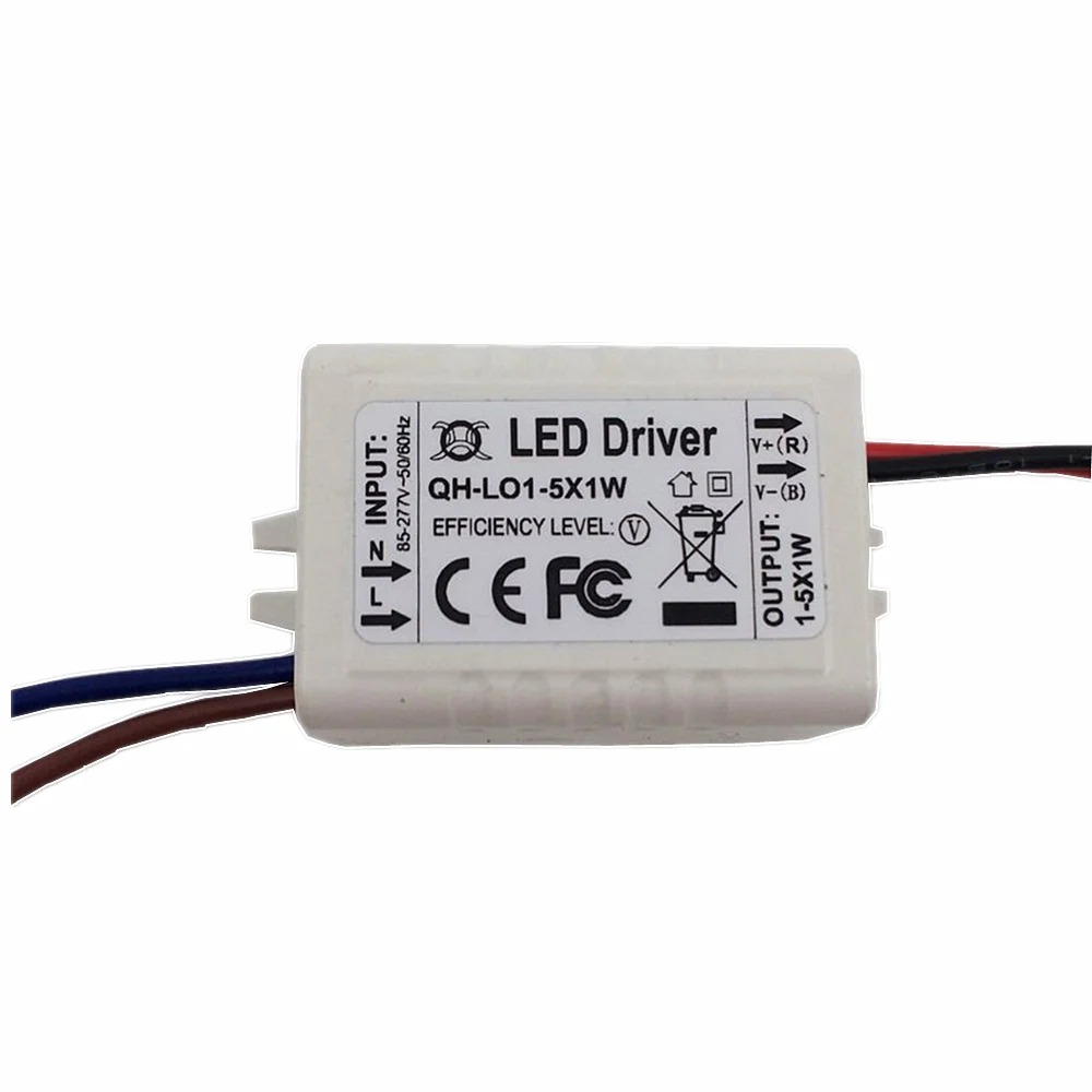 1pcs 1-5X1W 6-10X1W  7-20X1W 20-36X1W LED Driver Power Supply Transformer Light Power Supply F 1W LED Chip