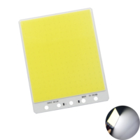 hot 140mm 110mm Cold white LED COB Bulb 224 leds big square panel FLIP Chip COB DC 12V 100W Strip For outdoor Fishing Rod lamp