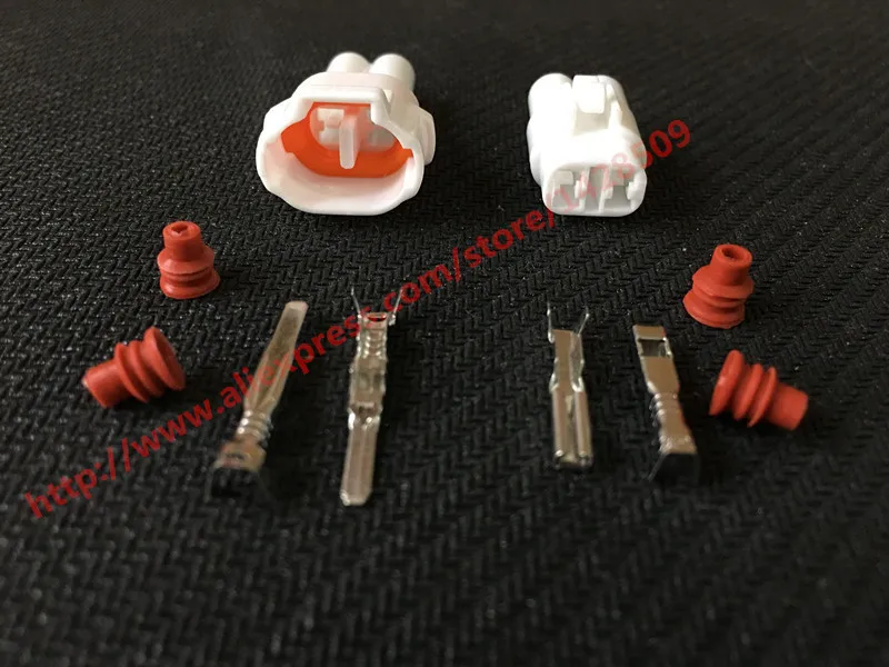 20 Set Sumitomo MT090 2 Pin Female Male White Auto Connector Waterproof Automotive Plug Motorcycle 6180-2181 6187-2171