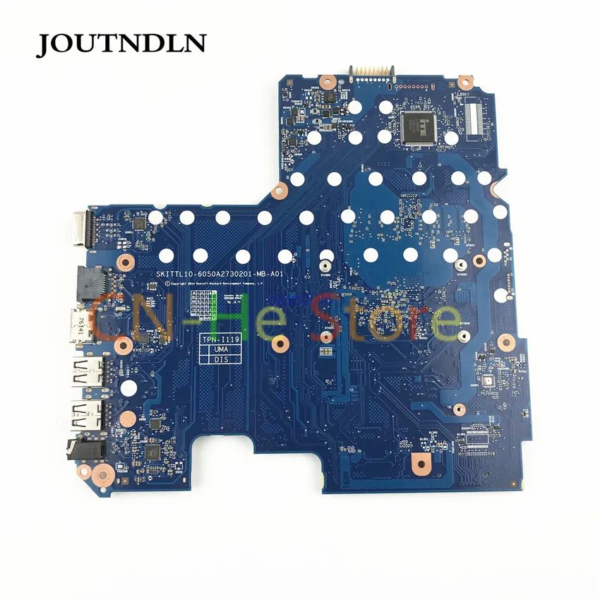 Original  FOR HP Pavilion 14-AC 14-AC159NR Laptop Motherboard 814050-001 SKITTL10-6050A2730201-MB-A01 W N3050 CPU 2GB ARM